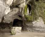Lourdes, the grotto